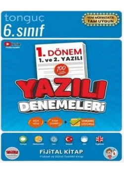 TONGUÇ 6.SINIF TÜM DERSLER 1.DÖNEM 1 VE 2.YAZILI DENEMELERİ