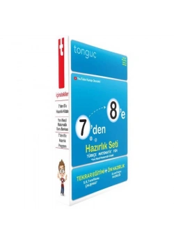 Tonguç 7 Den 8 E Türkçe Matematik Fen Hazırlık Seti