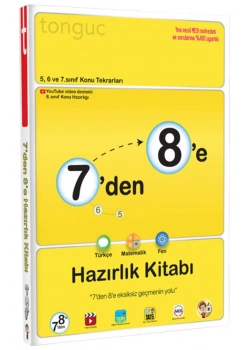 Tonguç 7 Den 8 E Yaz Tatili Kitabı Fijital Kitap