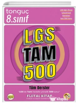 Tonguç 8.Sınıf Lgs Tüm Dersler Tam 500 Soru