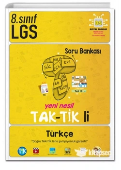 Tonguç 8.Sınıf Lgs Türkçe Taktikli Soru Bankası