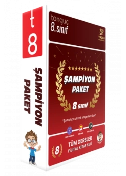 Tonguç 8.Sınıf Tüm Dersler Şampiyon Paketi Seti