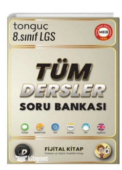 Tonguç 8.Sınıf Tüm Dersler Soru Bankası Fijital Kitap