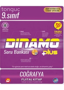 Tonguç 9.Sınıf Coğrafya Dinamo Soru Bankası+Plus