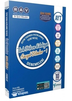 Toprak Ayt Türk Dil Ve Edebiyatı Sosyal Bilimler1.Dönem Denemeleri