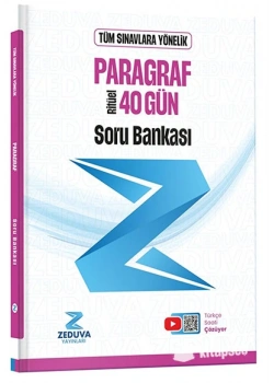 TÜM SINAVLAR PARAGRAF RİTÜEL 40 GÜN SORU BANKASI ZEDUVA YAYIN