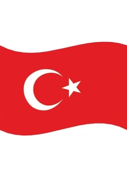 Türk Bayrağı 500X750 Alpaka *
