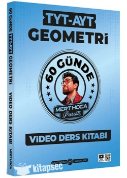 Tyt Ayt Geometri 60 Günde Video Ders Kitabı Mert Hoca