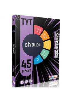 Tyt Biyoloji 45 Deneme Köşebilgi