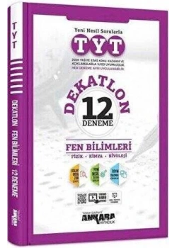 Tyt Fen Bi̇Li̇Mleri̇ Dekatlon 12 Deneme Ankara Yayın