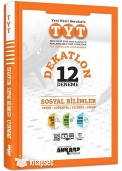 Tyt Sosyal Bi̇Li̇Mler Dekatlon 12 Deneme Ankara Yayın