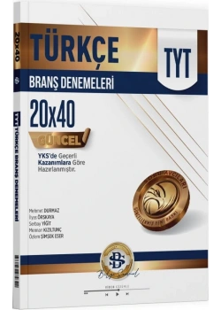 Tyt Türkçe 20X40 Branş Denemeleri Bilgi Sarmal