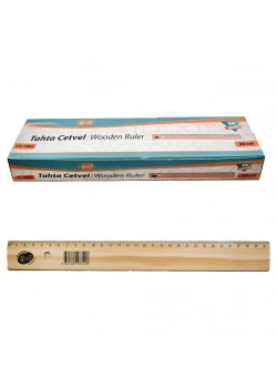 U4 AHŞAP TAHTA CETVEL 30 CM U4-1082
