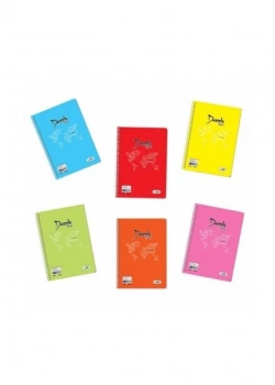 Umut A-4 Dazzle Soft Spiralli Pp Kapak 72 Yp Çizgili Defter