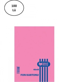 Umut Fon Kartonu 140 Gr Koyu Pembe