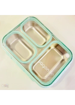 Vagon Life 620 ml 3 Bölmeli Paslanmaz Çelik Beslenme Kutusu Vgn-7097