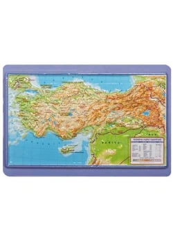 Viva 03104 Türkiye Kabartma Fiziki Harita A4