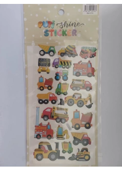 VİVA PUTİ SHINE STİCKER ARAÇLAR 3 11233