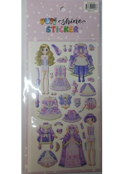 VİVA PUTİ SHINE STİCKER GİYDİRME ETİKETLERİ 11288