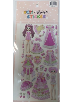 VİVA PUTİ SHINE STİCKER GİYDİRME ETİKETLERİ 2 11295