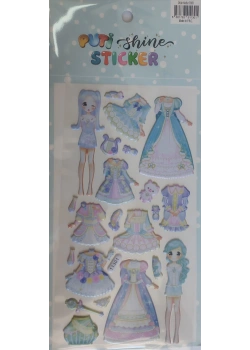 VİVA PUTİ SHINE STİCKER GİYDİRME ETİKETLERİ 3 11301