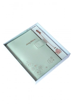 Vj Kutulu Defter 13X18 Cm 80 Gr. Ivory 96 Yp. Kitap Ayraçlı 124-1061