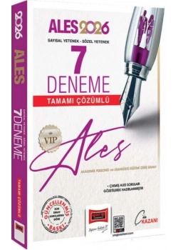 Yargı 2026 Ales 7 Çözümlü Deneme Sayısal sözel