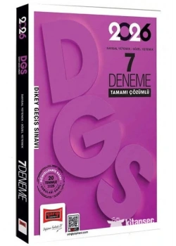 Yargı 2026 Dgs Sayısal Sözel Çözümlü 7 Deneme