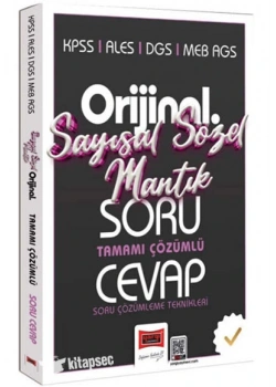 YARGI 2026 KPSS ALES DGS MEB AGS ORİJİNAL SAYISAL SÖZEL MANTIK ÇÖZÜMLÜ SORU BANKASI