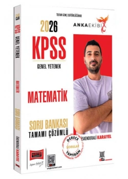 YARGI 2026 KPSS GY MATEMATİK ÇÖZÜMLÜ SORU BANKASI ANKA EKİBİ