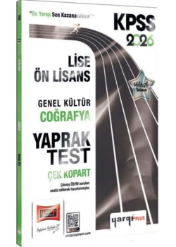 Yargı 2026 Kpss Lise Önlisans Coğrafya Yaprak Test