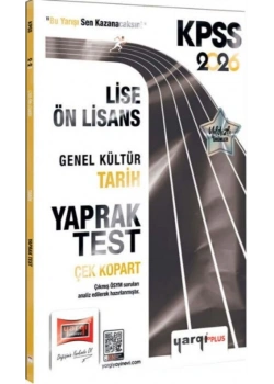 Yargı 2026 Kpss Lise Önlisans Tarih Yaprak Test