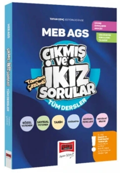 YARGI 2026 MEB AGS TÜM DERSLER ÇIKMIŞ VE İKİZ SORULAR ÇÖZÜMLÜ