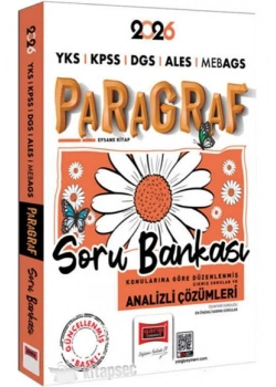 YARGI 2026 YKS KPSS DGS ALES MEBAGS PARAGRAF SORU BANKASI ANALİZLİ ÇÖZÜMLER