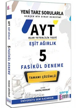 Yargı Ayt Eşit Ağırlık 5 Fasikül Deneme