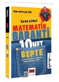 YARGI TÜM ADAYLAR MATEMATİK GARANTİ 10 NET CEPTE YARGI PLUS