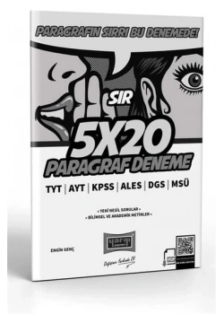 Yargı Tüm Adaylar Paragraf Sırrı 5X20 Deneme