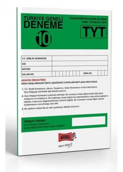 Yargı Tyt Türkiye Geneli Deneme Sınavı-10