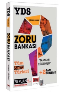 Yargı Yds Yökdil Zoru Bankası +2 Tam Deneme