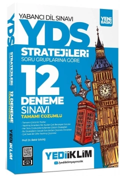 Yds Stratejileri 12 Çözümlü Deneme Yediiklim