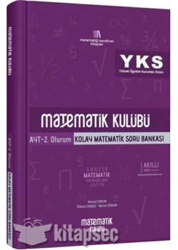 Yks Kolay Matematik Soru Bankası Ayt 2.Oturum Mat Kulübü