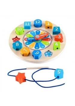 Yuplay Şekil Ayırma Saati 2+ Yaş 0-50 Parça Yu105