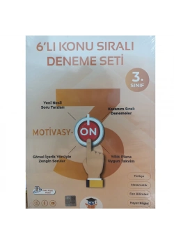 Zekaküpü 3.Sınıf 6 Lı Konu Sıralı Deneme Seti