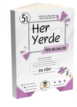 Zekaküpü 5.Sınıf Heryede Fen Bilimleri 30 Föy Öğreten Sorularla Adım Adım Zirveye