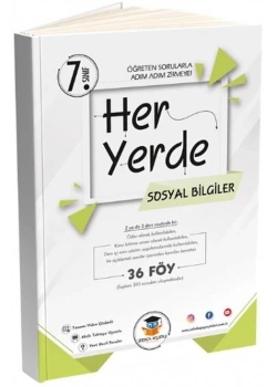 Zekaküpü 7.Sınıf Heryerde Sosyal Bilgiler 36 Föy Öğreten Sorularla Adım Adım Zirveye