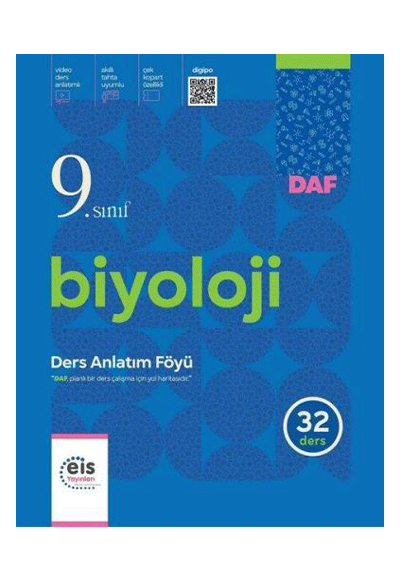 EİS 9.SINIF BİYOLOJİ DERS ANLATIM FÖYÜ 32 DERS