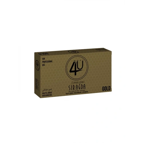 4u Bitkisel Kalıp Sir Ağda Gold ( Altın) 400 ml