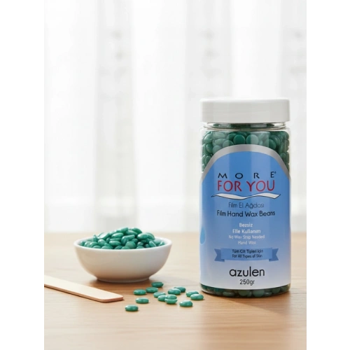 More For You Film Sir El Ağdası Boncuk Granül Azulen (Yeşil) 250 gr PET
