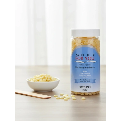 More For You Film Sir El Ağdası Boncuk Granül Natural (Sarı) 250 gr PET