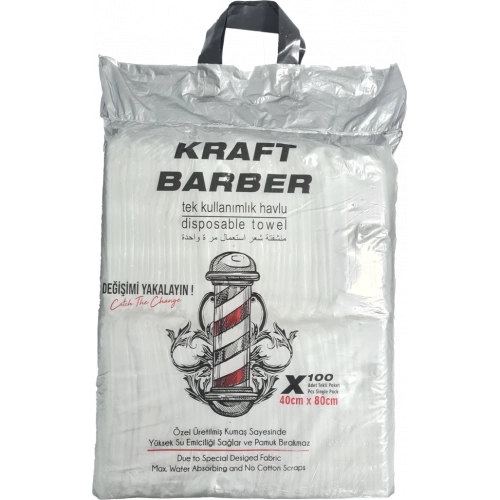 KRAFT BARBER Havlu 100lü
